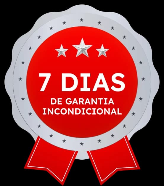7 dias de garantia